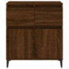 Sideboard Braun Eichen-Optik 60x35x70 cm Holzwerkstoff