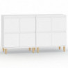 Sideboards 2 Stk. Weiß 60x35x70 cm Holzwerkstoff