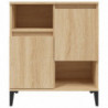 Sideboards 2 Stk. Sonoma-Eiche 60x35x70 cm Holzwerkstoff