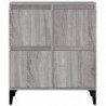 Sideboards 3 Stk. Grau Sonoma 60x35x70 cm Holzwerkstoff