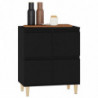 Sideboard Schwarz 60x35x70 cm Holzwerkstoff