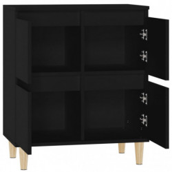 Sideboard Schwarz 60x35x70 cm Holzwerkstoff