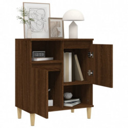 Sideboard Braun Eichen-Optik 60x35x70 cm Holzwerkstoff