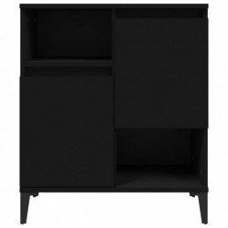 Sideboards 2 Stk. Schwarz 60x35x70 cm Holzwerkstoff