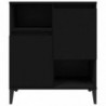 Sideboards 2 Stk. Schwarz 60x35x70 cm Holzwerkstoff