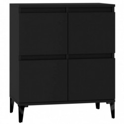 Sideboard Schwarz 60x35x70 cm Holzwerkstoff