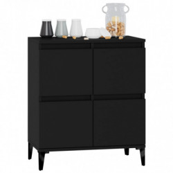 Sideboard Schwarz 60x35x70 cm Holzwerkstoff