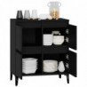 Sideboard Schwarz 60x35x70 cm Holzwerkstoff