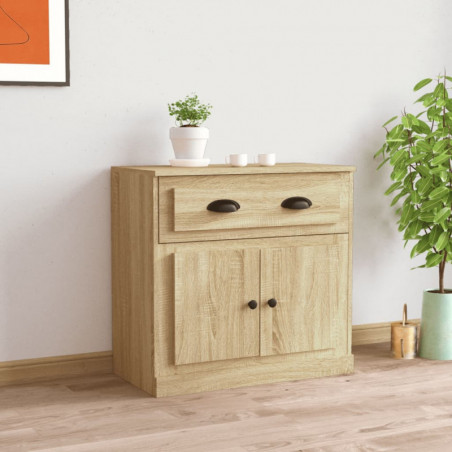 Sideboard Sonoma-Eiche 70x35,5x67,5 cm Holzwerkstoff