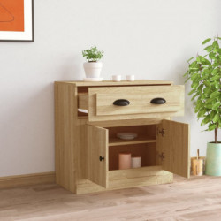 Sideboard Sonoma-Eiche 70x35,5x67,5 cm Holzwerkstoff