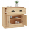 Sideboard Sonoma-Eiche 70x35,5x67,5 cm Holzwerkstoff