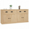 Sideboards 2 Stk. Sonoma-Eiche Holzwerkstoff