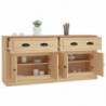 Sideboards 2 Stk. Sonoma-Eiche Holzwerkstoff