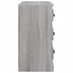 Sideboard Grau Sonoma 70x35,5x67,5 cm Holzwerkstoff