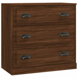 Sideboards 2 Stk. Braun Eichen-Optik Holzwerkstoff