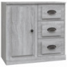 Sideboard Grau Sonoma 70x35,5x67,5 cm Holzwerkstoff