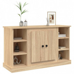 Sideboard Sonoma-Eiche 100x35,5x60 cm Holzwerkstoff