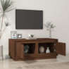 Couchtisch Braun Eichen-Optik 102x50x44 cm Holzwerkstoff