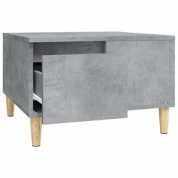 Couchtisch Betongrau 55x55x36,5 cm Holzwerkstoff