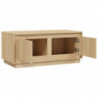 Couchtisch Sonoma-Eiche 102x50x44 cm Holzwerkstoff