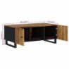 Couchtisch 100x54x40 cm Massivholz Mango & Holzwerkstoff