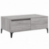 Couchtisch Grau Sonoma 90x50x36,5 cm Holzwerkstoff