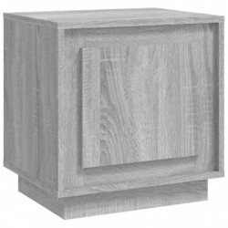 Nachttisch Grau Sonoma 44x35x45 cm Holzwerkstoff