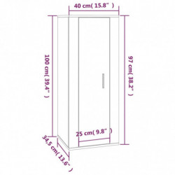 4-tlg. TV-Schrank-Set Hochglanz-Weiß Holzwerkstoff