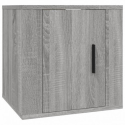 7-tlg. TV-Schrank-Set Grau Sonoma Holzwerkstoff