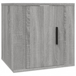 8-tlg. TV-Schrank-Set Grau Sonoma Holzwerkstoff