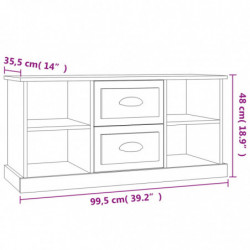 TV-Schrank Sonoma-Eiche 99,5x35,5x48 cm Holzwerkstoff