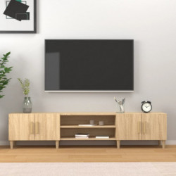 TV-Schrank Sonoma-Eiche 180x31,5x40 cm Holzwerkstoff
