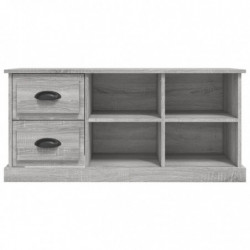 TV-Schrank Grau Sonoma 102x35,5x47,5 cm Holzwerkstoff