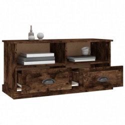 TV-Schrank Räuchereiche 93x35,5x45 cm Holzwerkstoff