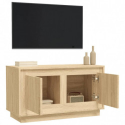 TV-Schrank Sonoma-Eiche 80x35x45 cm Holzwerkstoff