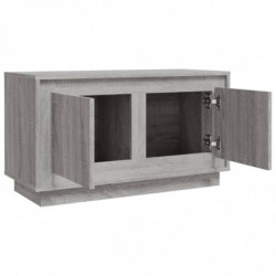 TV-Schrank Grau Sonoma 80x35x45 cm Holzwerkstoff