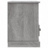 TV-Schrank Grau Sonoma 80x35x50 cm Holzwerkstoff