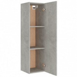 4-tlg. TV-Schrank-Set Betongrau Holzwerkstoff