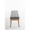Sitzbank Ramses Stoff antik-hell 150