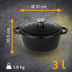 Dutch Oven Kochtopf 3 L