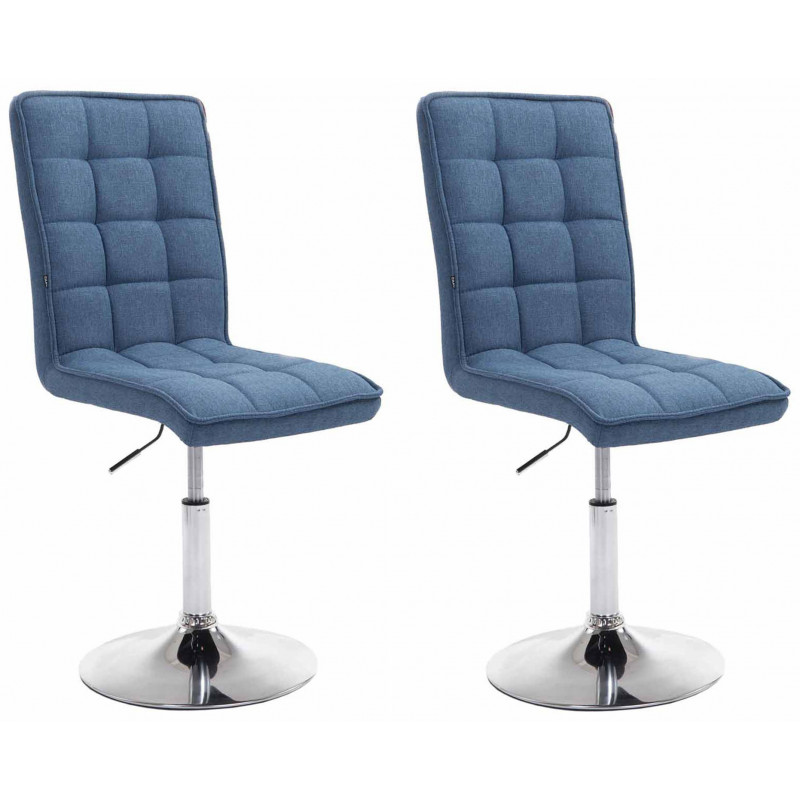 2er Set Esszimmerstühle Peking V2 Stoff