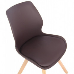 2er Set Stuhl Luna Kunstleder