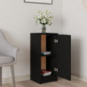 Sideboard Schwarz 30x30x70 cm Holzwerkstoff