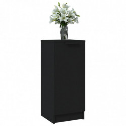 Sideboard Schwarz 30x30x70 cm Holzwerkstoff