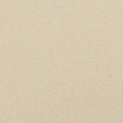 Sitzbank Beige 110x40x70 cm Leinen