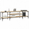 TV-Schrank Sonoma-Eiche 161x35x45 cm Holzwerkstoff & Eisen