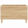 Plattenschrank Sonoma-Eiche 74,5x38x48 cm Holzwerkstoff