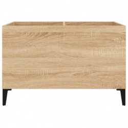 Plattenschrank Sonoma-Eiche 74,5x38x48 cm Holzwerkstoff