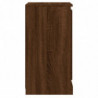 Sideboard Braun Eichen-Optik 37,5x35,5x67,5 cm Holzwerkstoff