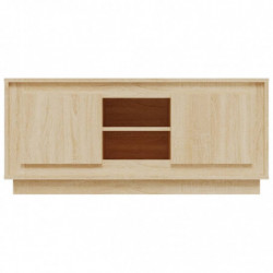 TV-Schrank Sonoma-Eiche 102x35x45 cm Holzwerkstoff